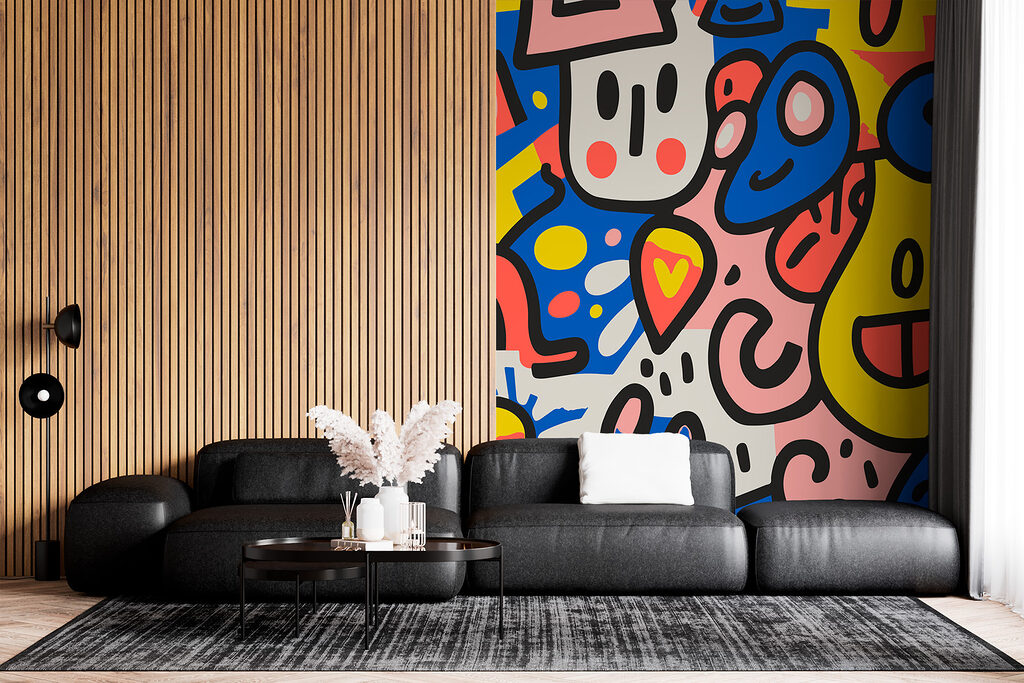 Carinhas alegres — interior 1