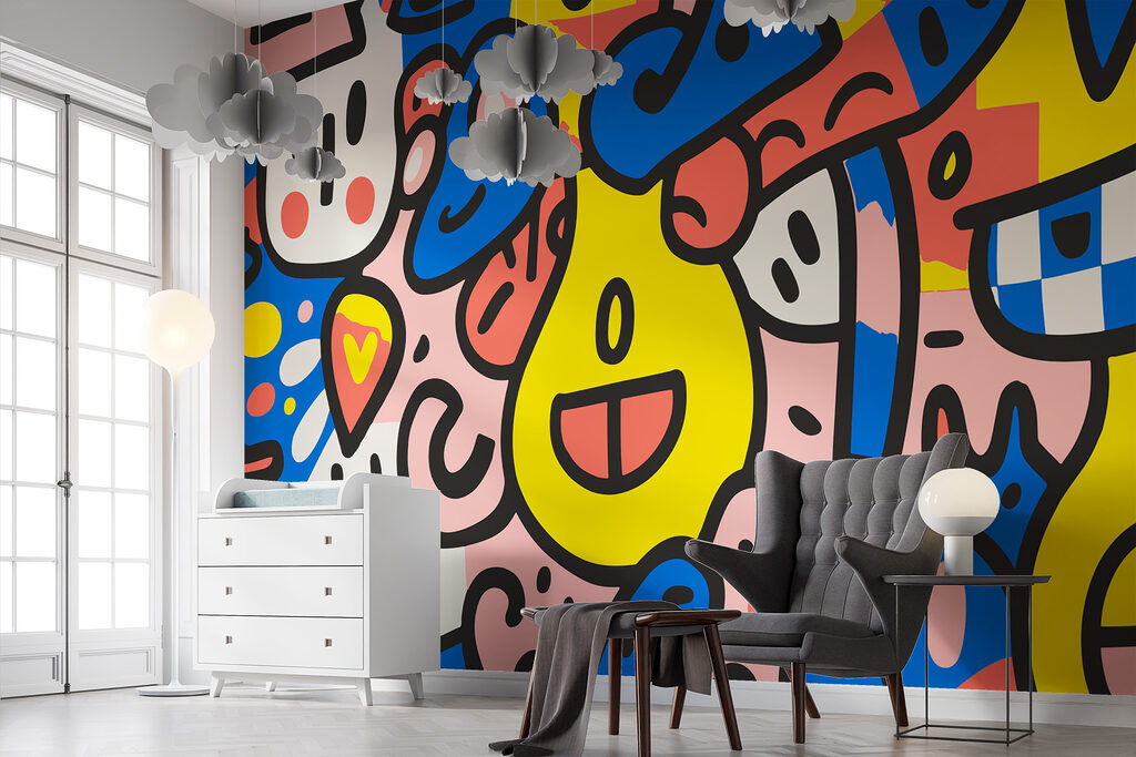 Carinhas alegres — interior 3