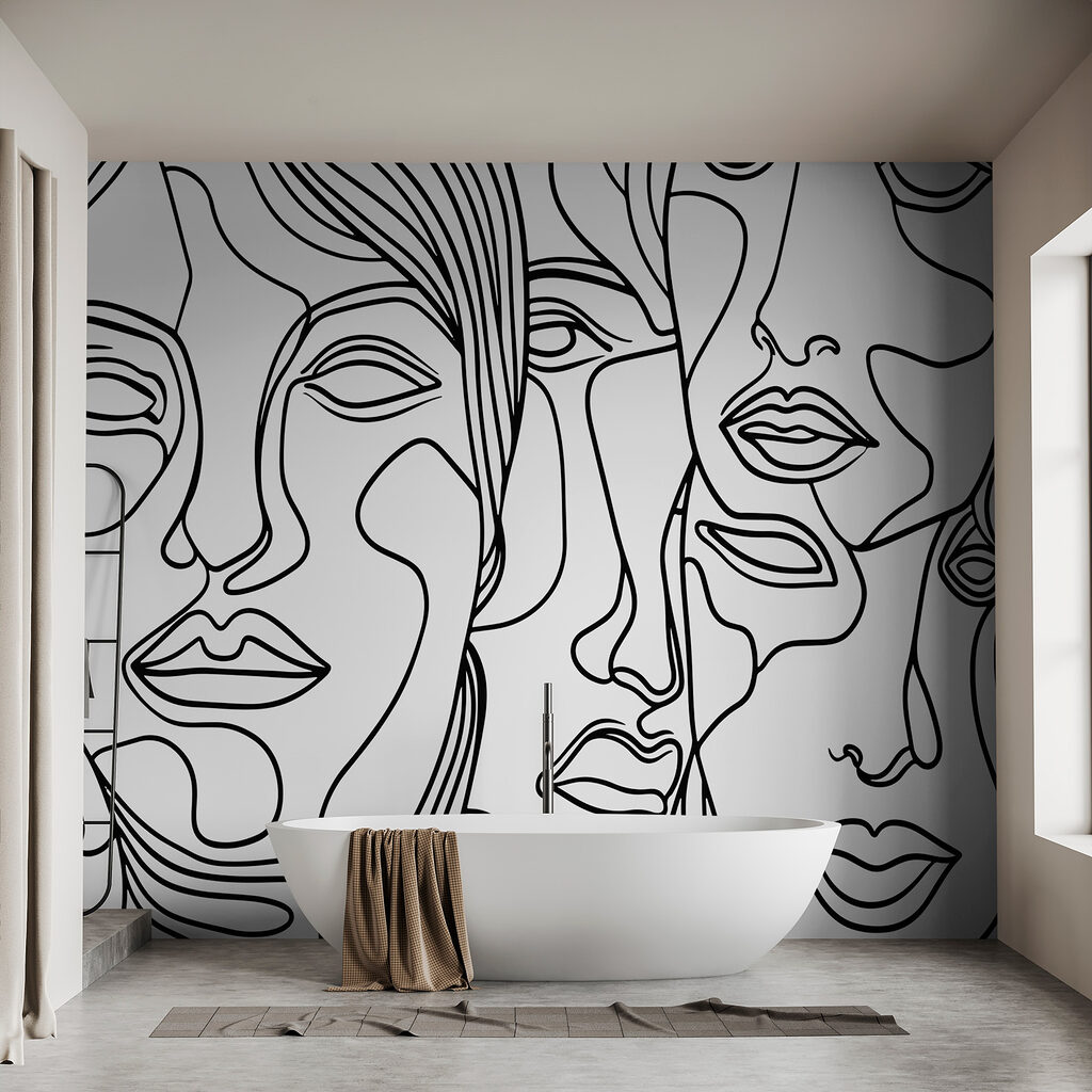 Perfis e formas abstratas — interior 2
