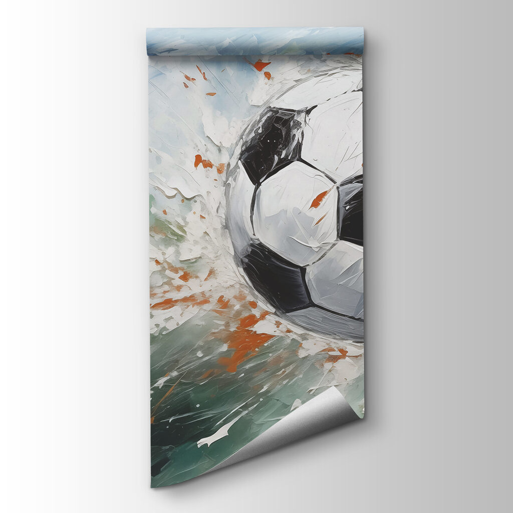 Futebol entre pinceladas — vista do produto
