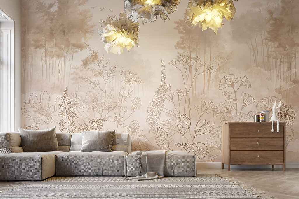 Flores junto ao bosque — interior 2