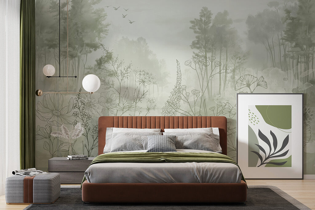 Flores junto ao bosque — interior 2