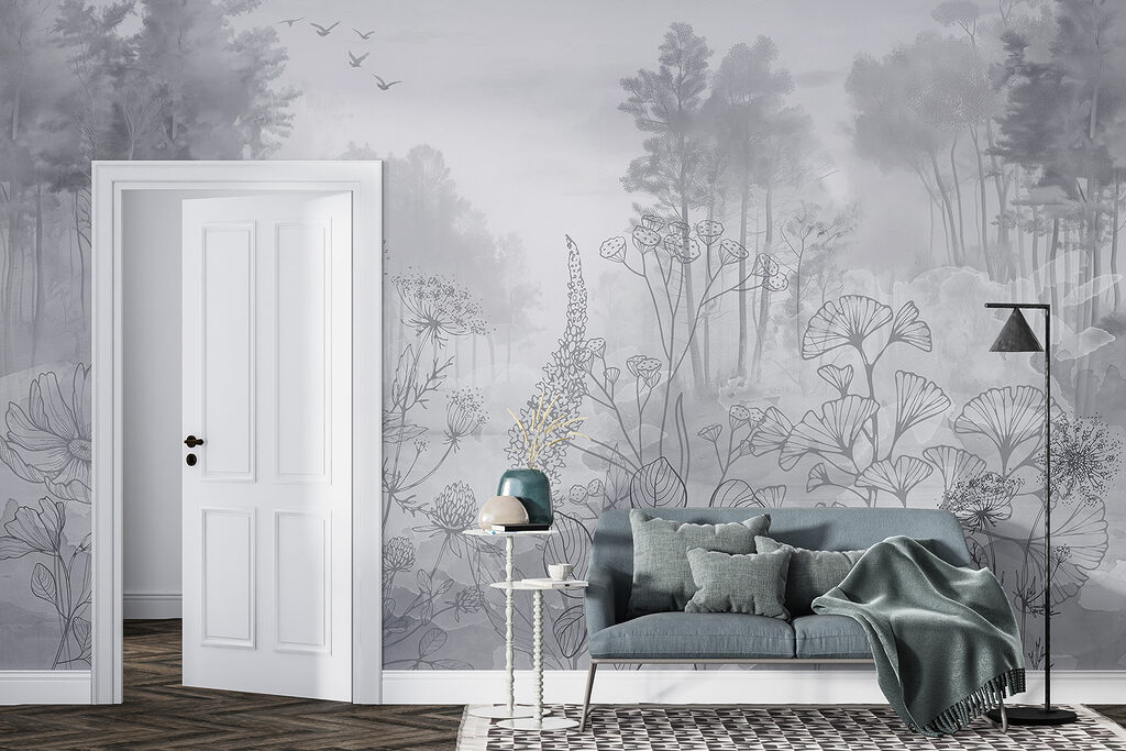Flores junto ao bosque — interior 2
