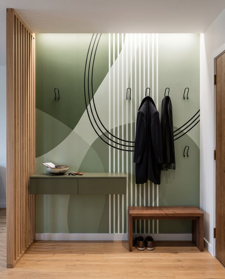 Formas curvas e riscas — interior 4