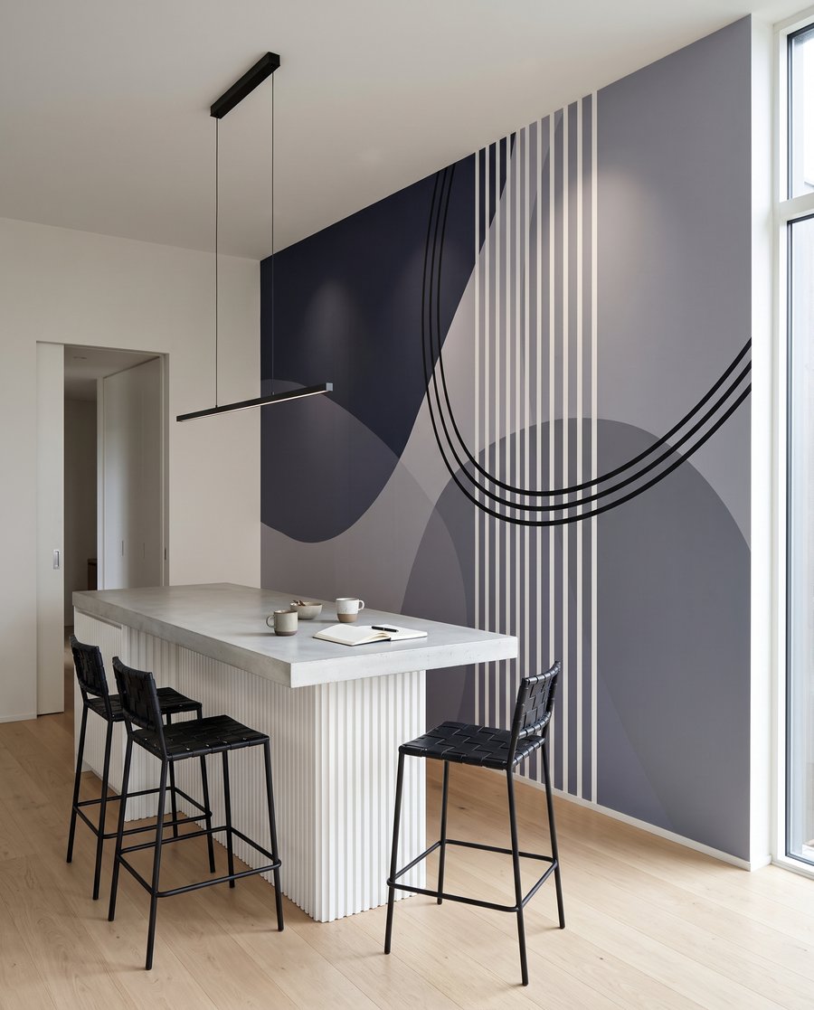 Formas curvas e riscas — interior 4