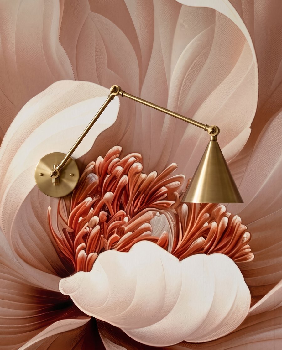 Flor cor de creme — detalhe