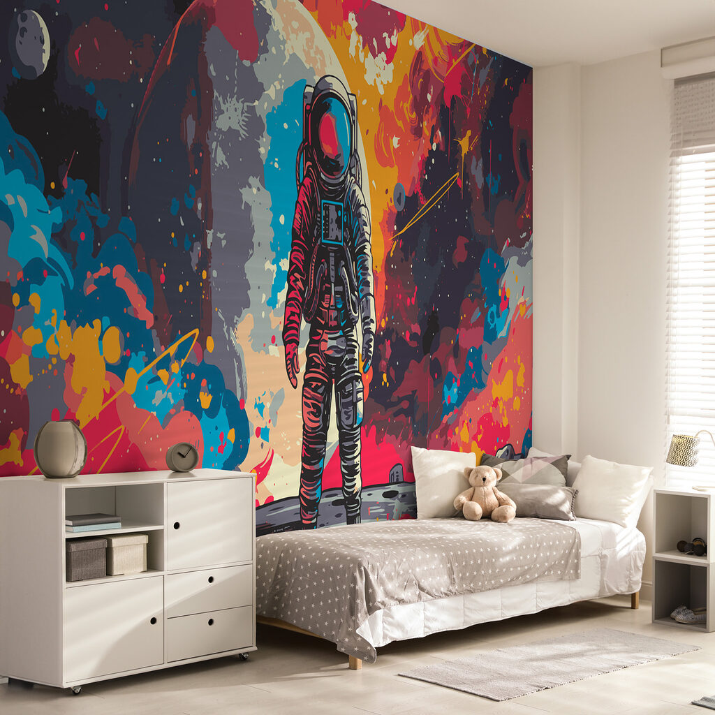 Astronauta entre tintas — interior 2