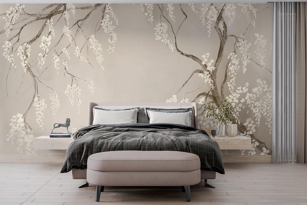 Ramos com flores brancas — interior 2