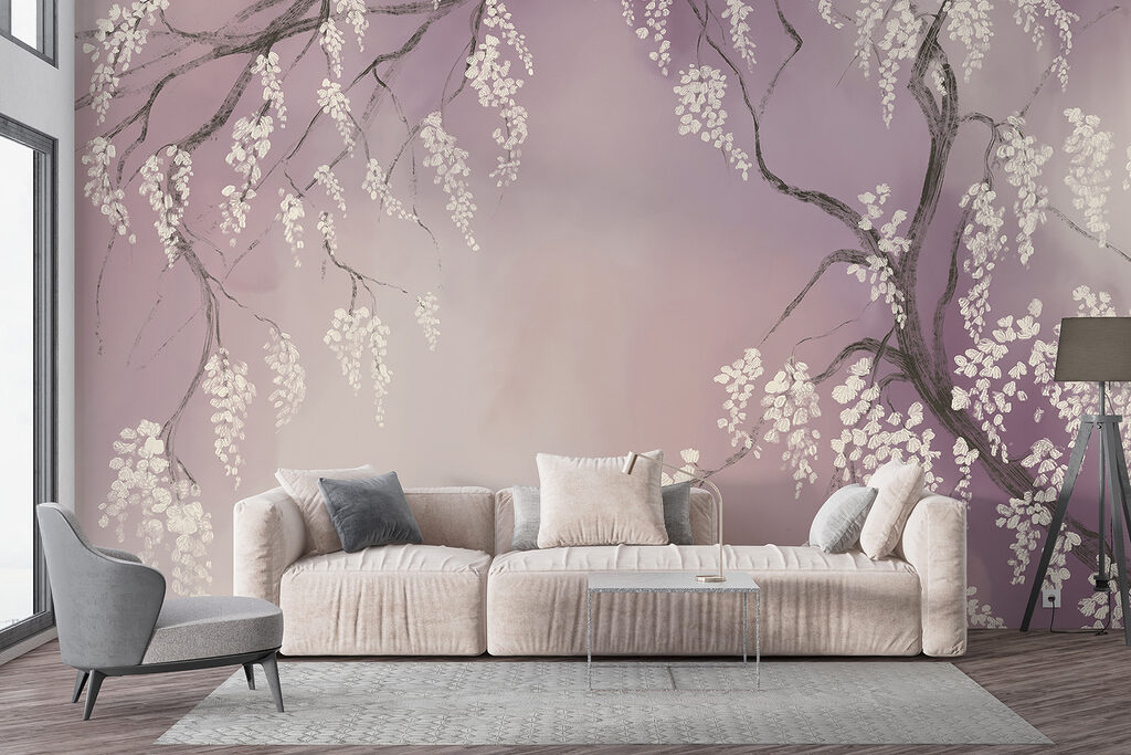 Ramos com flores brancas — interior 4