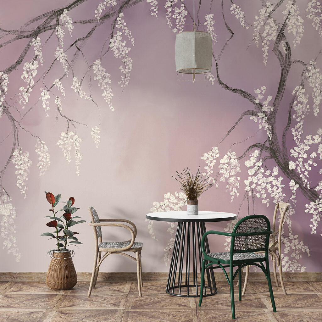 Ramos com flores brancas — interior 6