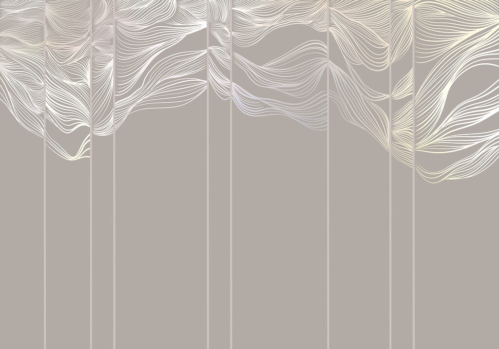 Linhas ondulantes — design completo
