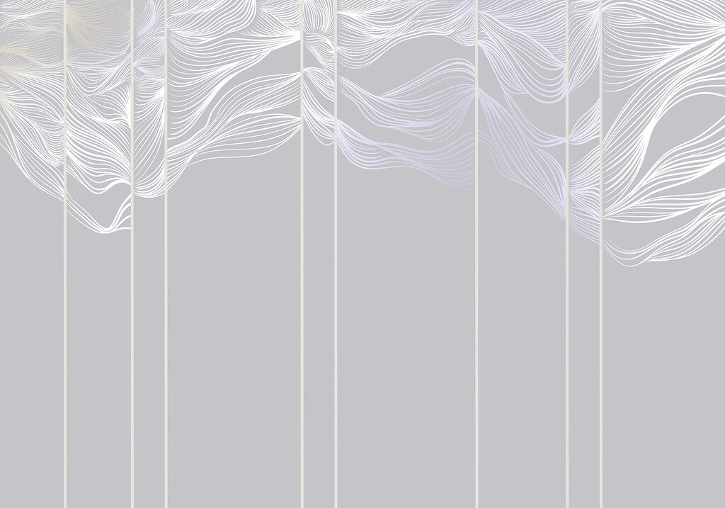 Linhas ondulantes — design completo