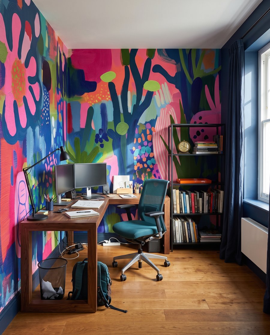 Flores em cores vivas — interior 4