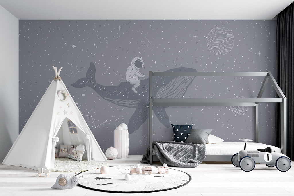 Astronauta numa baleia — interior 1