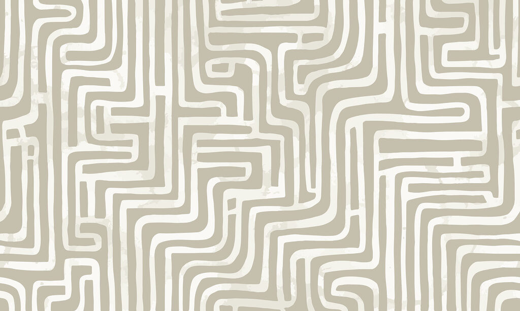 Linhas curvas entrelaçadas — design completo