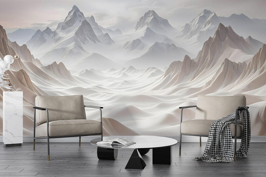 Vales brancos entre montanhas — interior 2