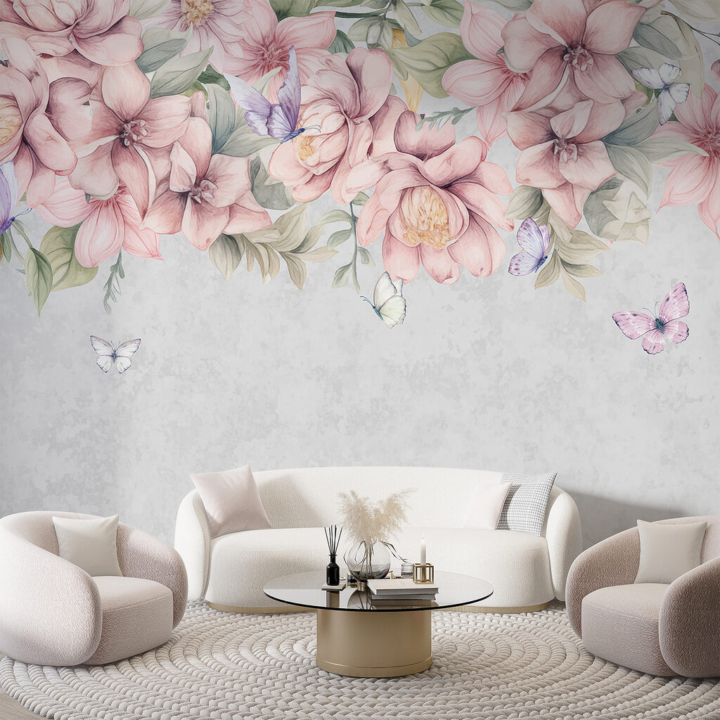 Flores e borboletas — interior 6
