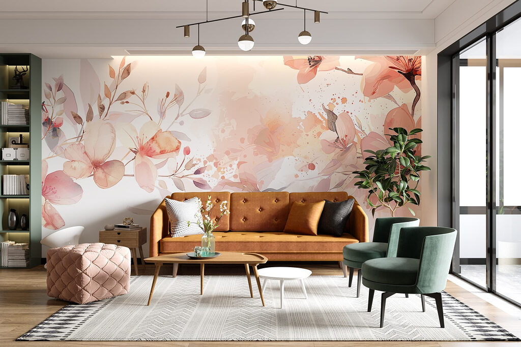 Flores com pinceladas soltas — interior 4