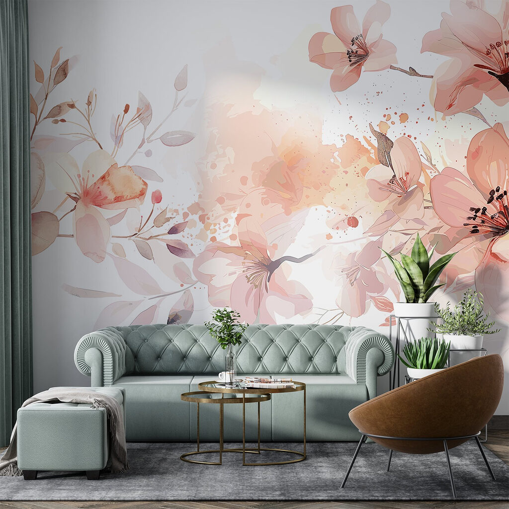 Flores com pinceladas soltas — interior 5