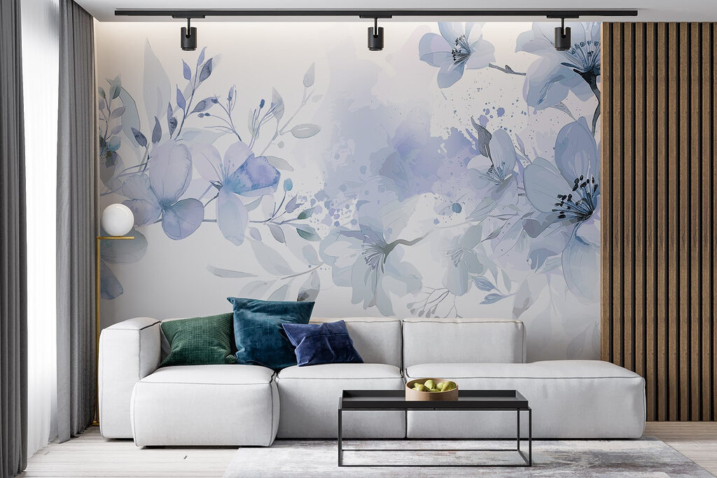 Flores com pinceladas soltas — interior 6