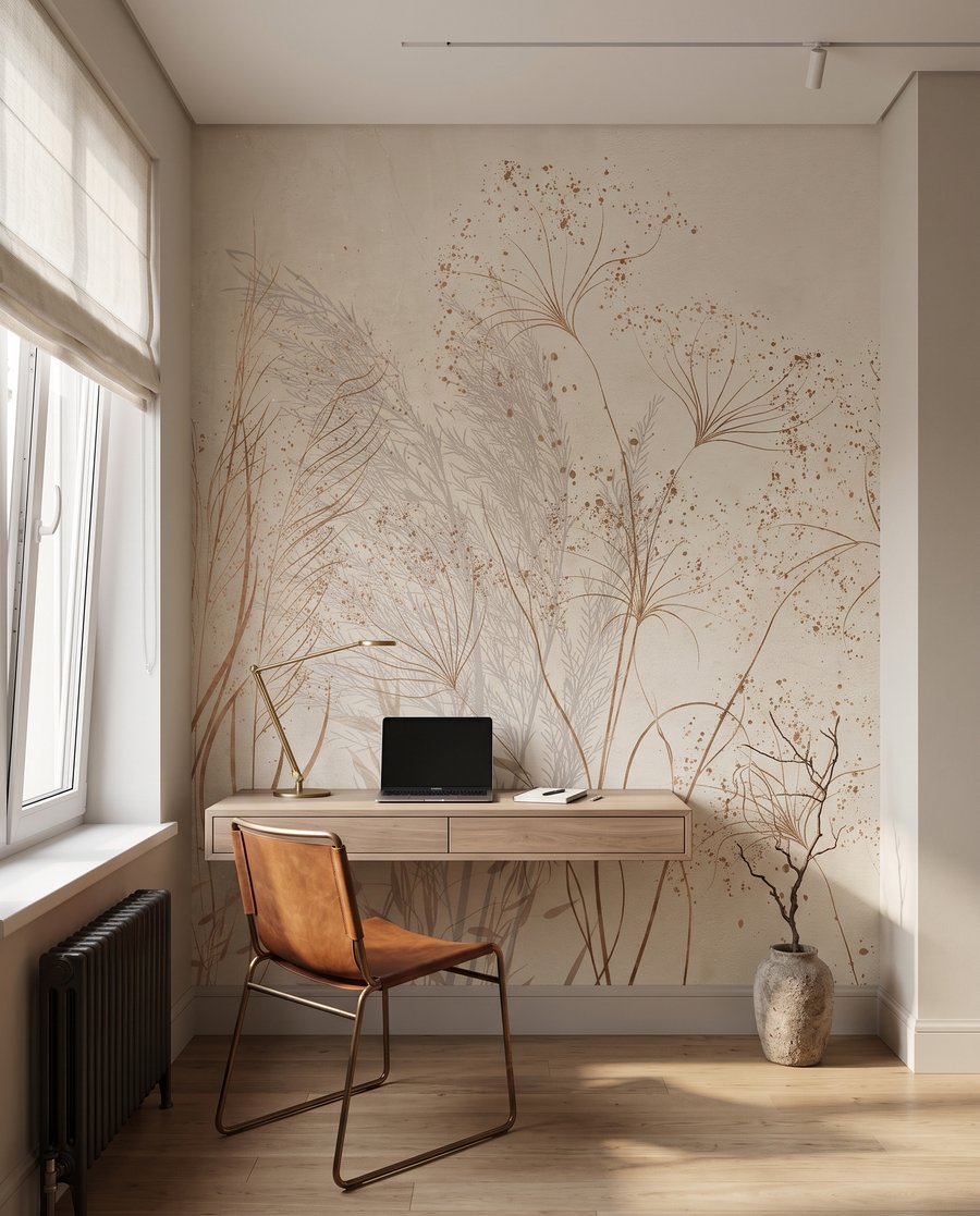 Gramíneas e ramos finos — interior 5