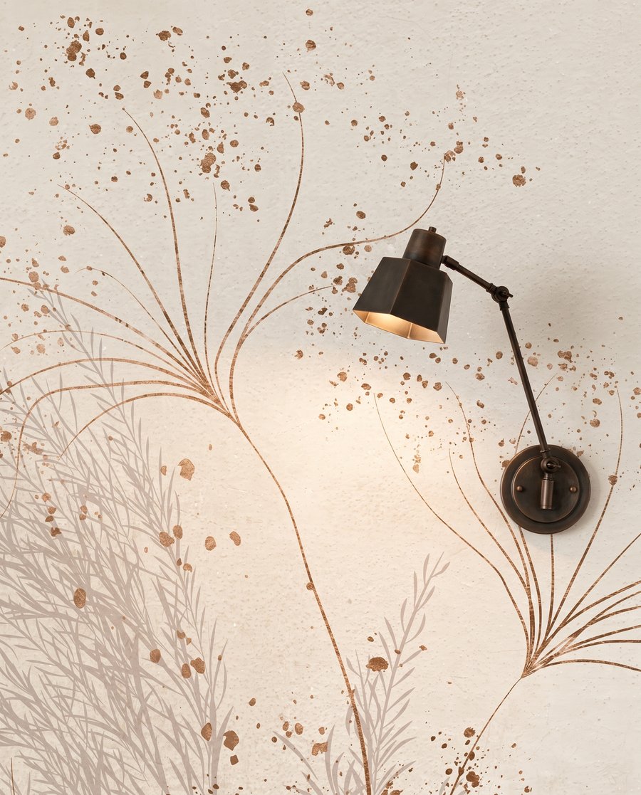 Gramíneas e ramos finos — detalhe