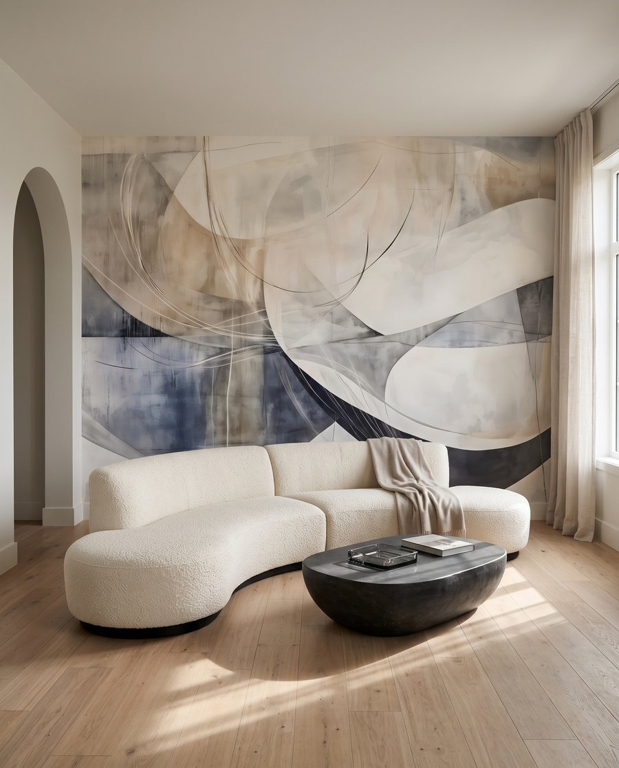 Arcos sobre planos transparentes — interior 3