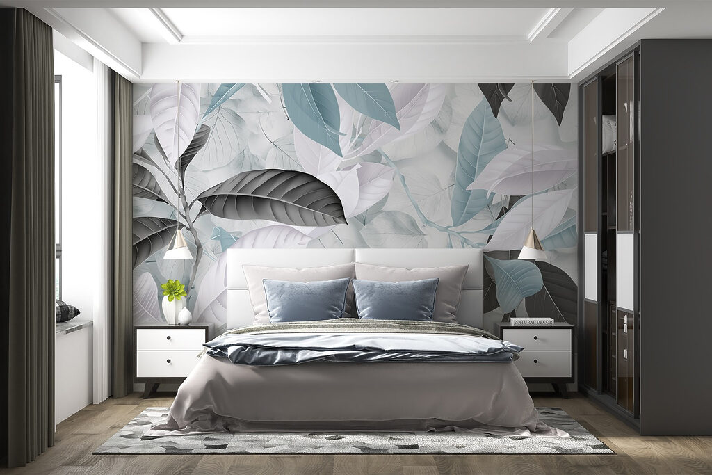 Folhas grandes sobrepostas — interior 3