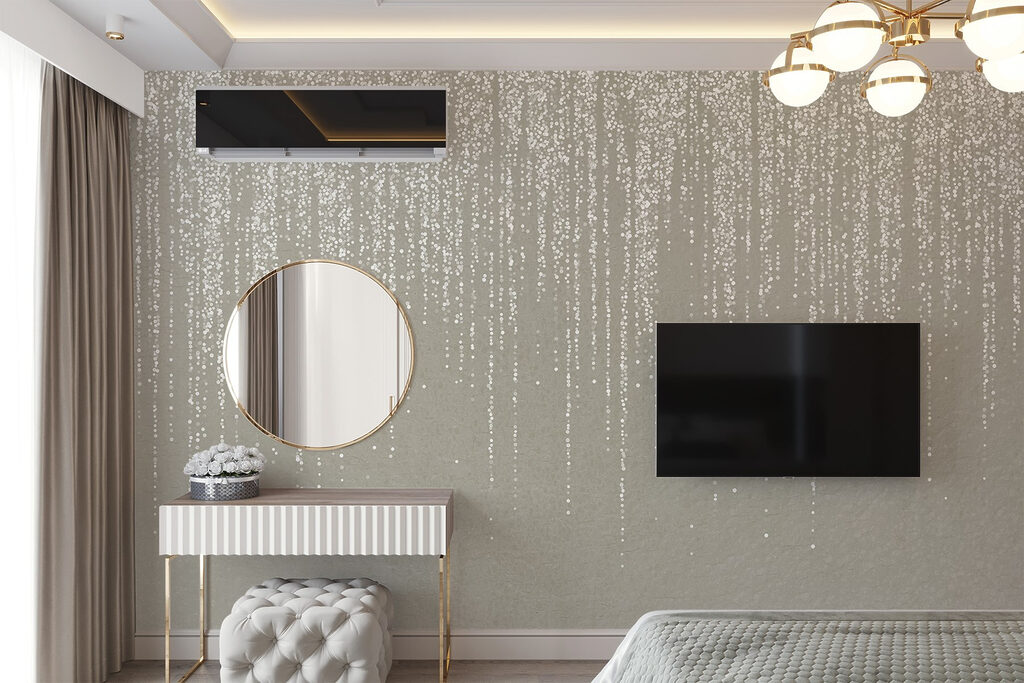 Chuva de pontos claros — interior 3