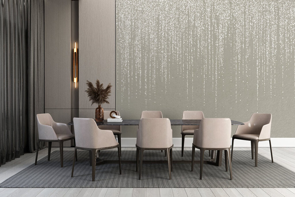 Chuva de pontos claros — interior 6