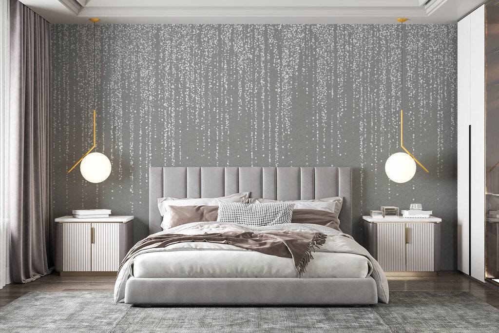 Chuva de pontos claros — interior 1