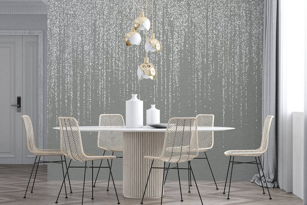 Chuva de pontos claros — interior 5