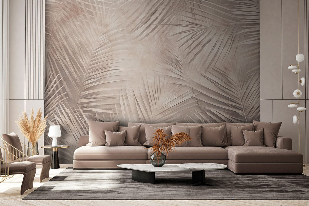 Folhas de palmeira finas — interior 1