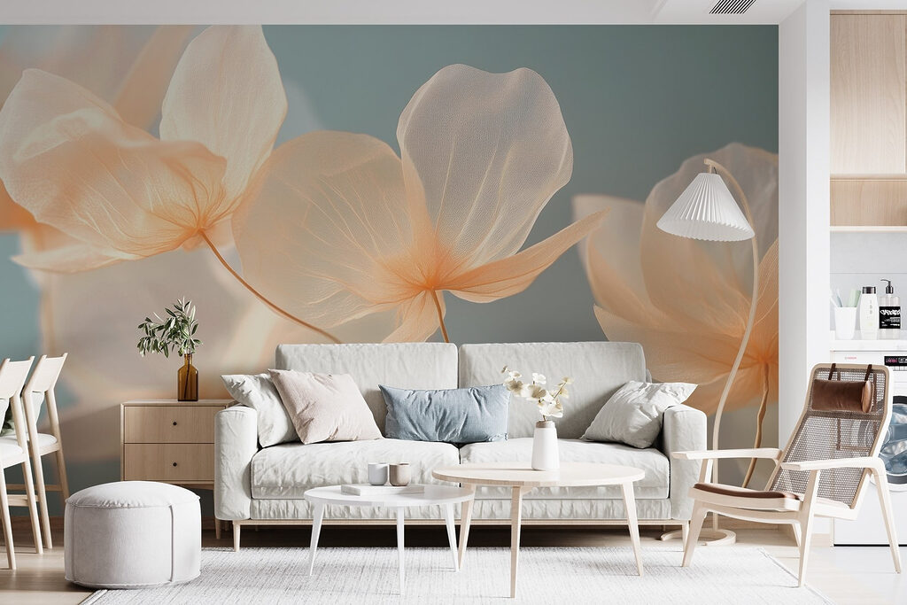 Flores creme suaves — interior 2