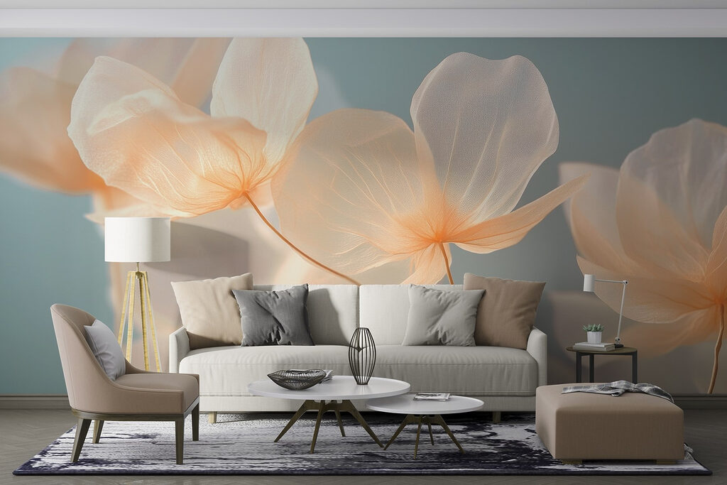 Flores creme suaves — interior 3