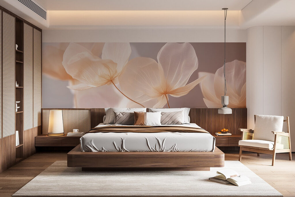 Flores creme suaves — interior 1