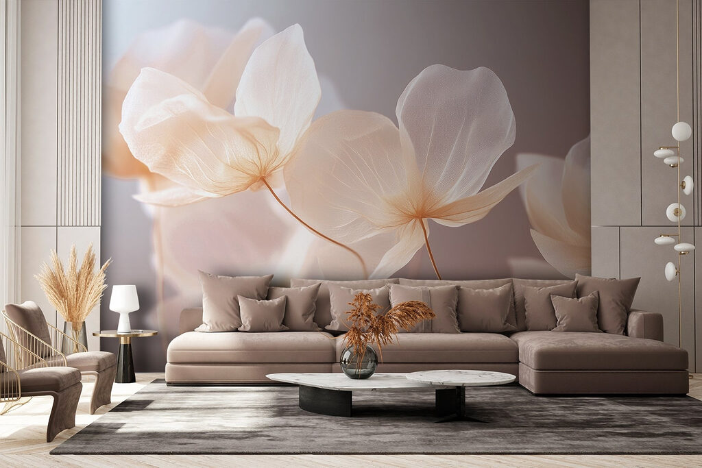 Flores creme suaves — interior 2