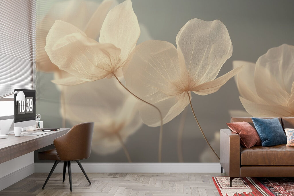 Flores creme suaves — interior 3