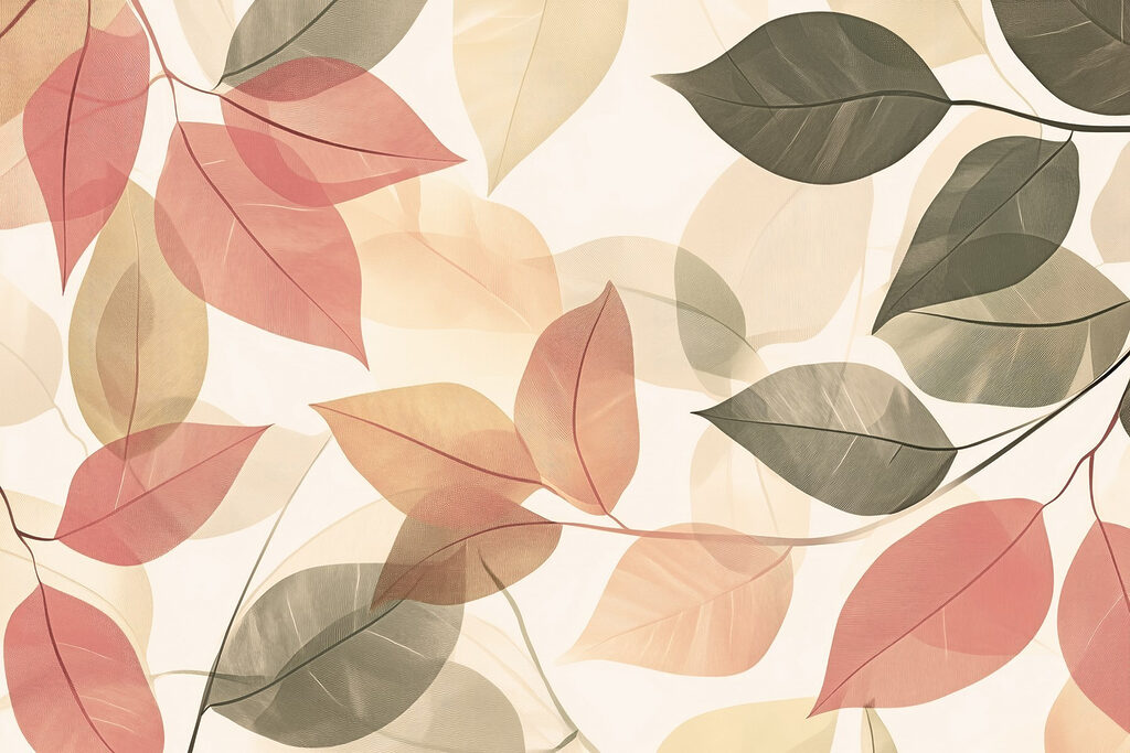 Folhas que flutuam — design completo