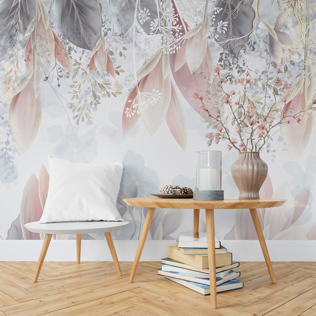 Ramos suspensos sobre flores — interior 5