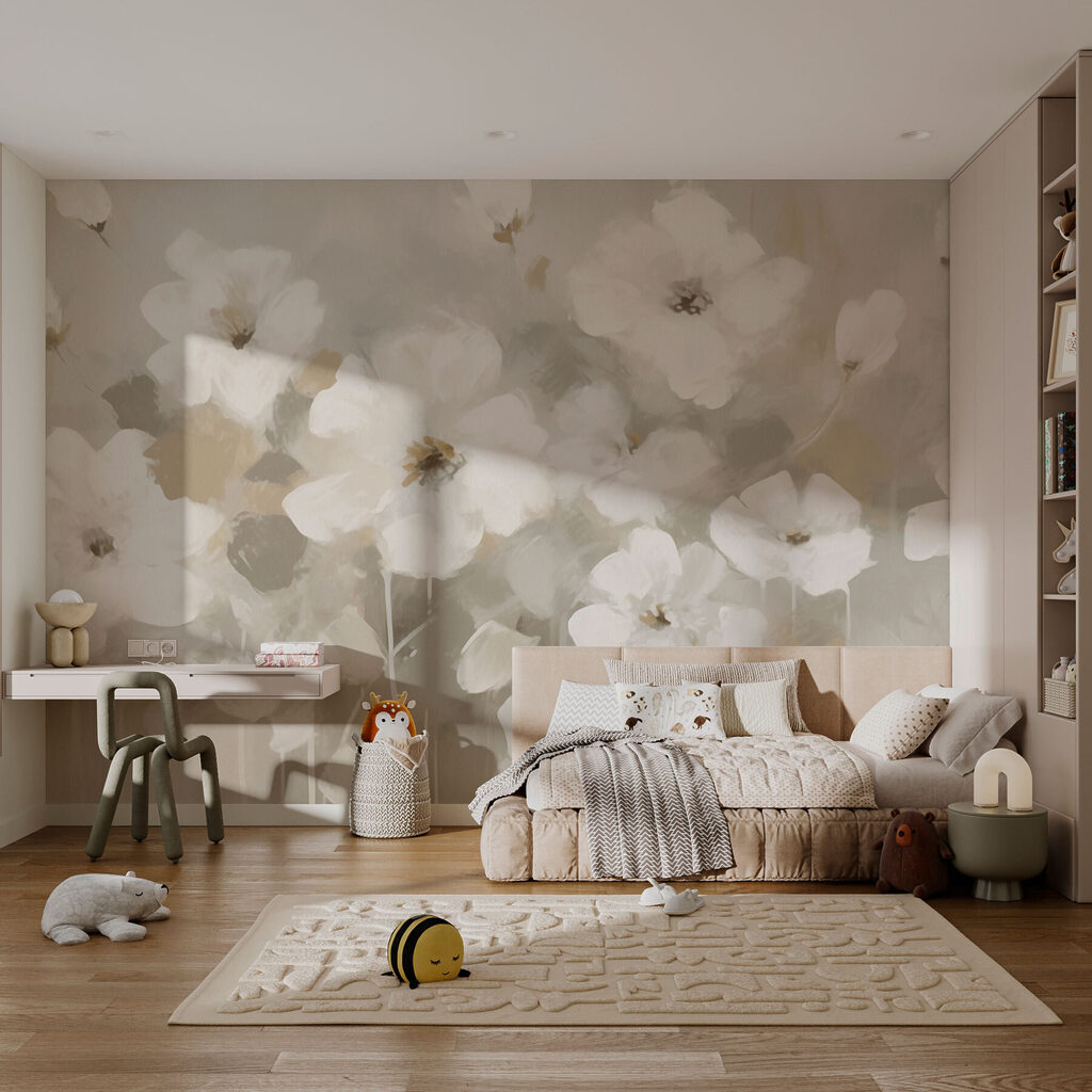 Hastes finas sobre bege — interior 2
