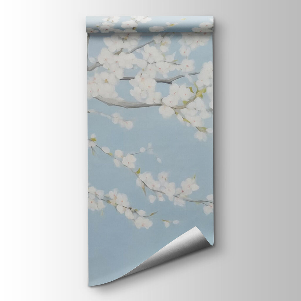 Ramo com flores brancas — vista do produto
