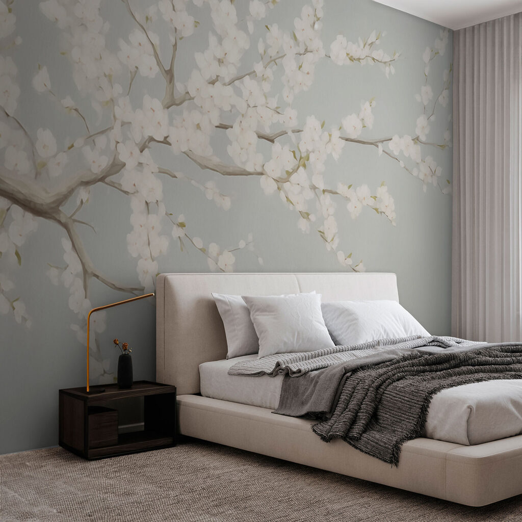 Ramo com flores brancas — interior 2