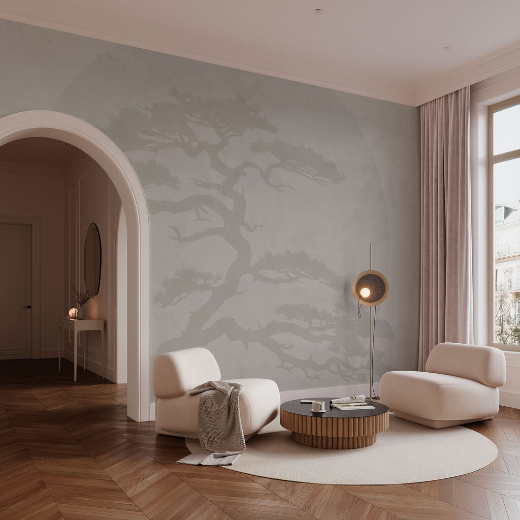 Pinheiro num círculo — interior 2