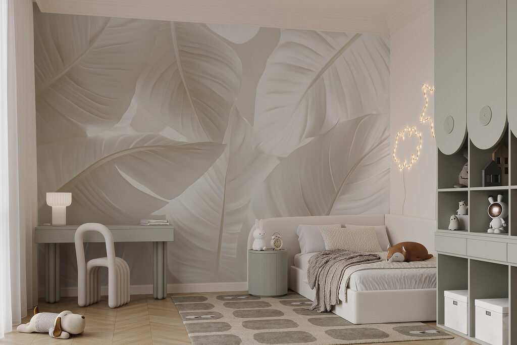 Folhas brancas em dobras — interior 4