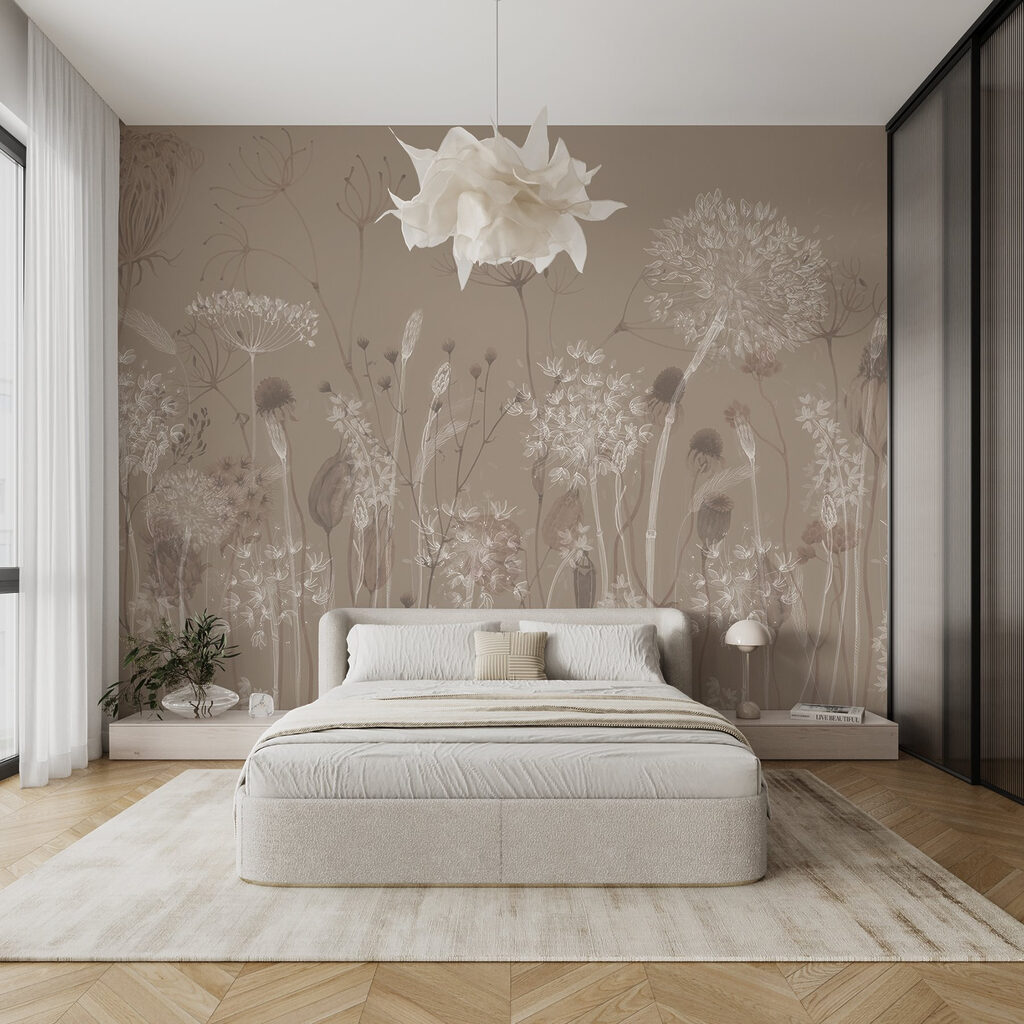 Gramíneas e umbelas redondas — interior 2