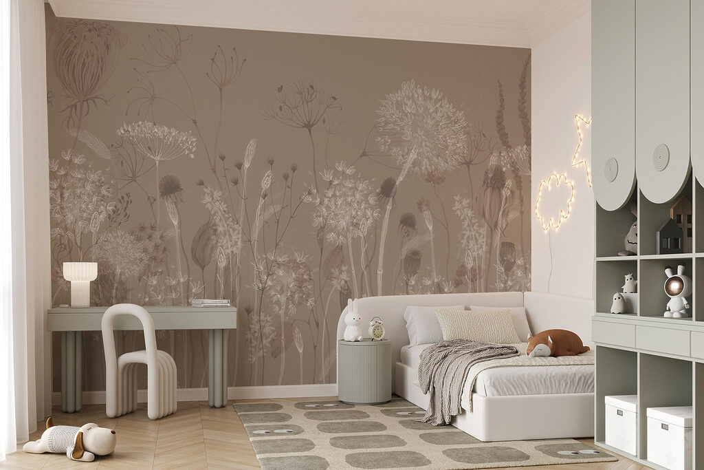 Gramíneas e umbelas redondas — interior 4
