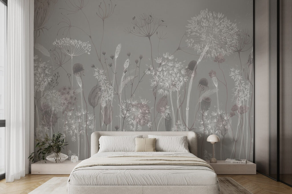 Gramíneas e umbelas redondas — interior 3
