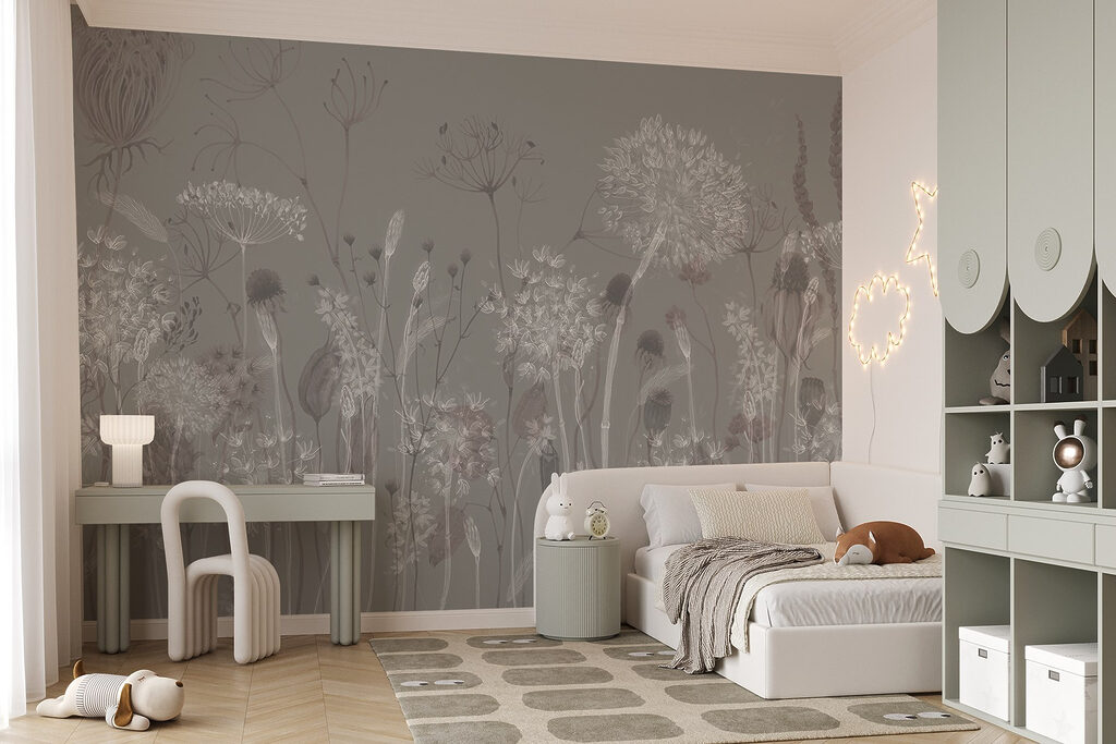 Gramíneas e umbelas redondas — interior 5