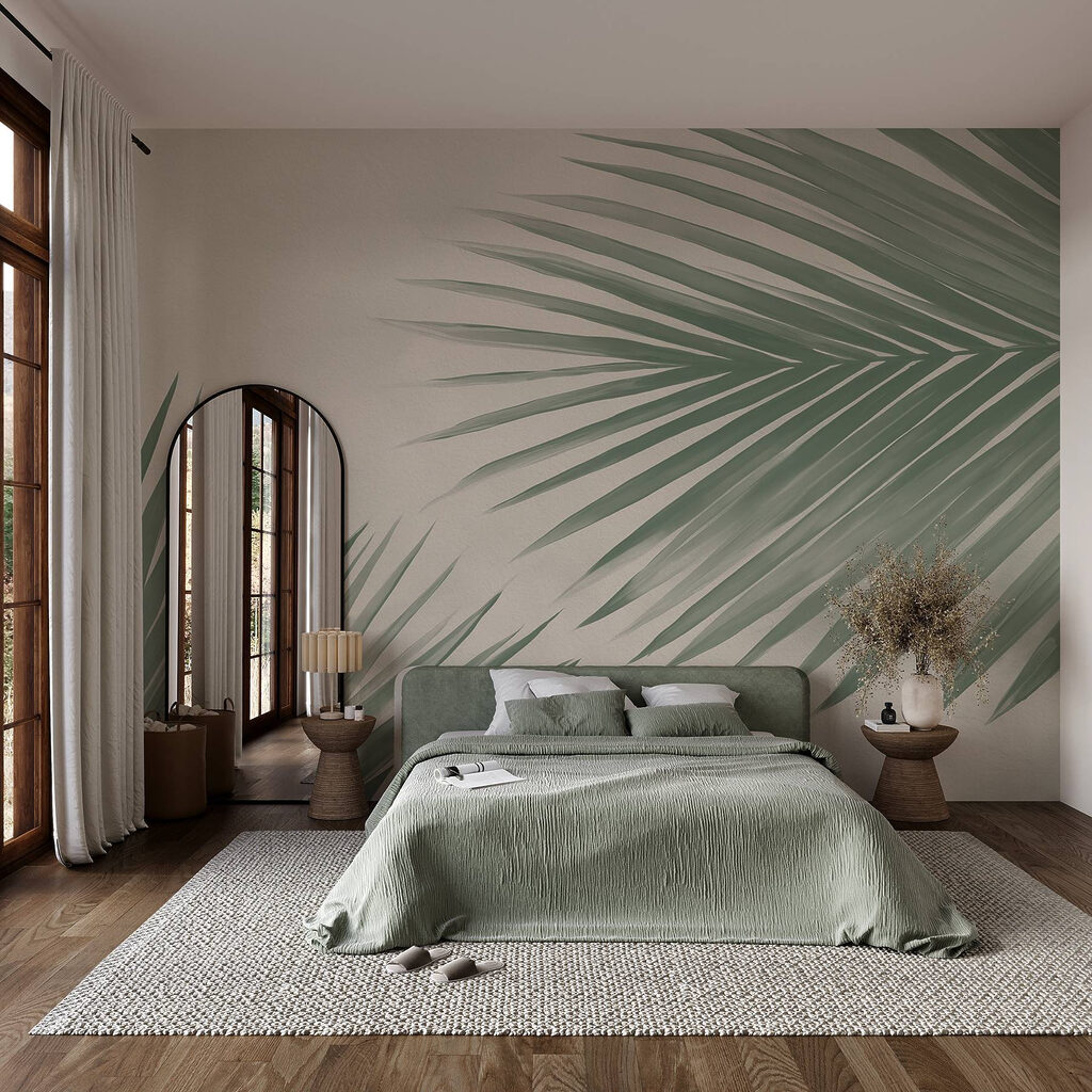 Duas folhas de palmeira — interior 1